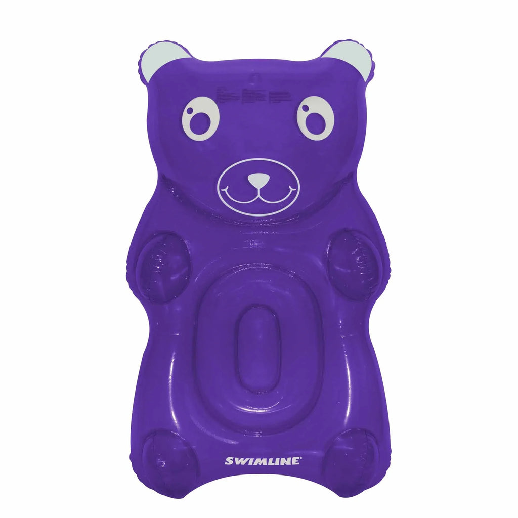 Bear Gummy Purple Float 60" Swimming Pool