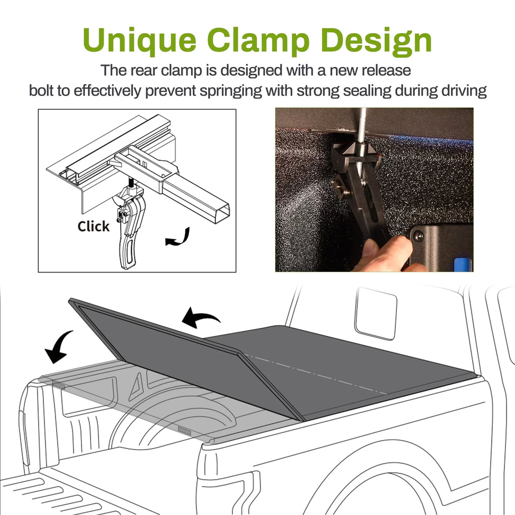 Rambox 5.7ft 1500 Ram Truck Tonneau Without 09-23 Bed Tri-fold Cover for Dodge Soft Ledkingdomus