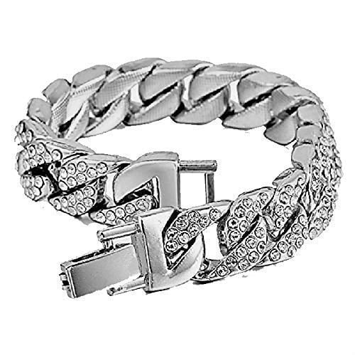 Cuban) Bling-ed Way - Gold R# (Silver Hop image Flashy Iced Will Watch 0513Sq Hypnotize Hip in product Square Blue a You Biggie Out