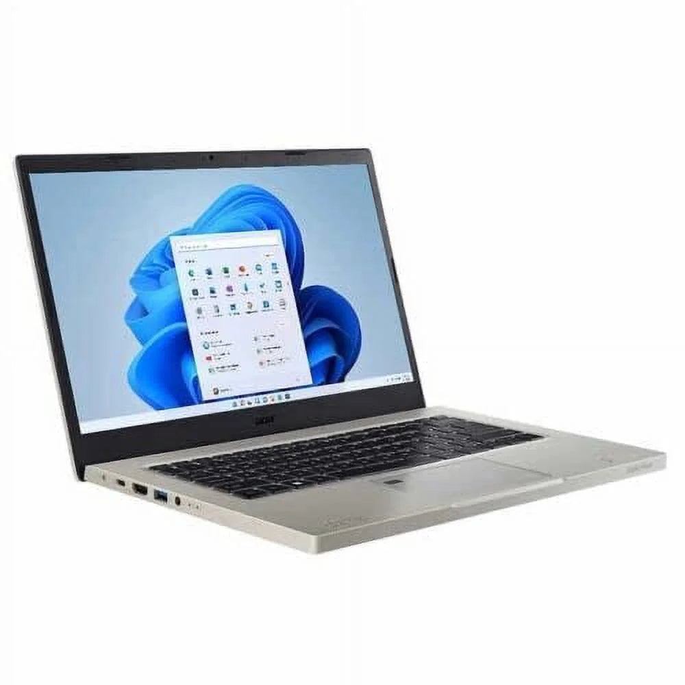 16GB LED-Backlit Vero FHD Core SSD, i7-1255U Finger Gray Keyboard, Laptop, EVO Accessories Backlit 1.70GHz, 1TB acer Windows + Home, Reader, Intel Print Bluetooth, 11 1080p RAM Webcam, 14" Aspire