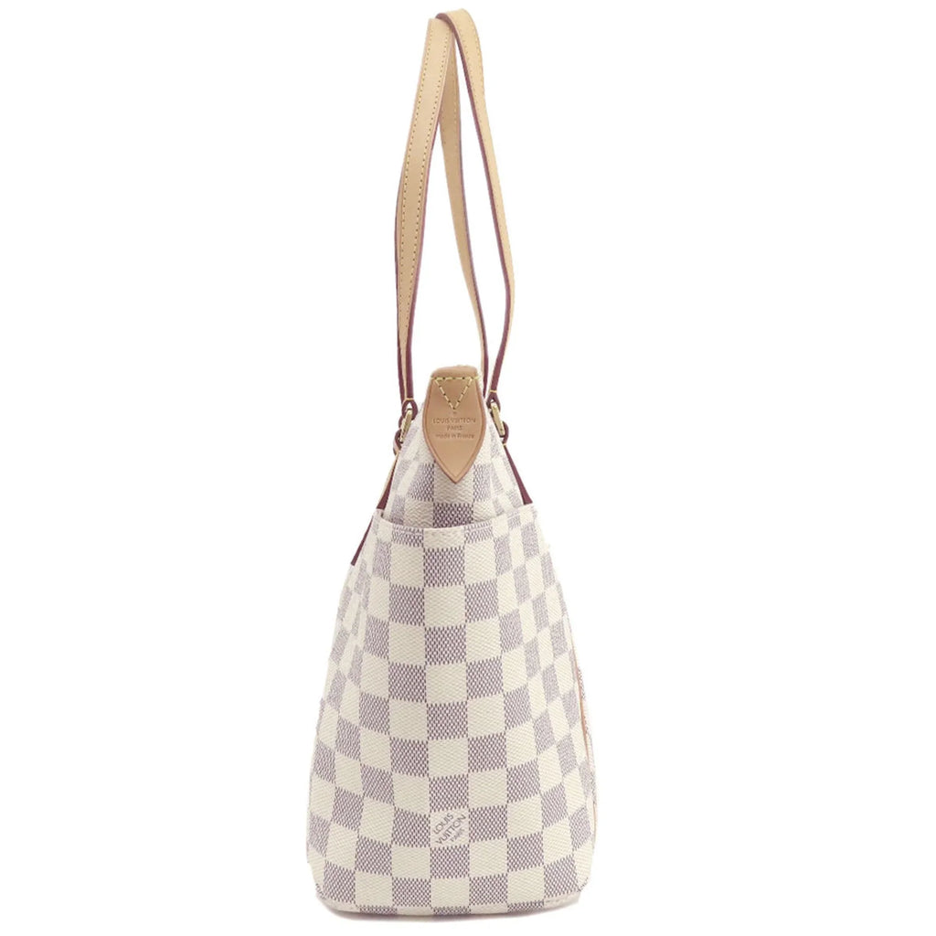 Damier (Good) Totally Azur Tote Vuitton N41280 Women's Bag Canvas Louis LOUIS Pre-Owned VUITTON PM