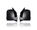 Van 19-22 Manual-Folding - Mercedes-Benz Compatible/Replacement 9108111000, Cargo Passenger, Textured - Door Camera, for Set Mirror '19-20 Heated Without Pair, 9108111100 Powered, - Sprinter Side -