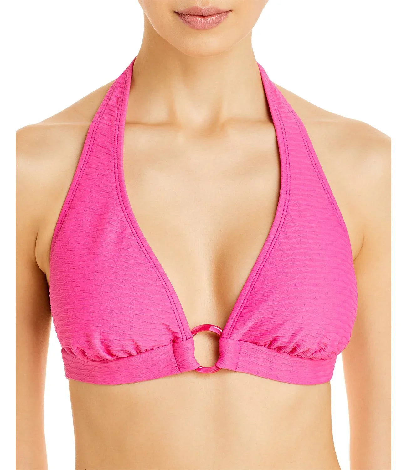 Azalea Size D Bikini Halter Shoshanna Pink, Top, Tide