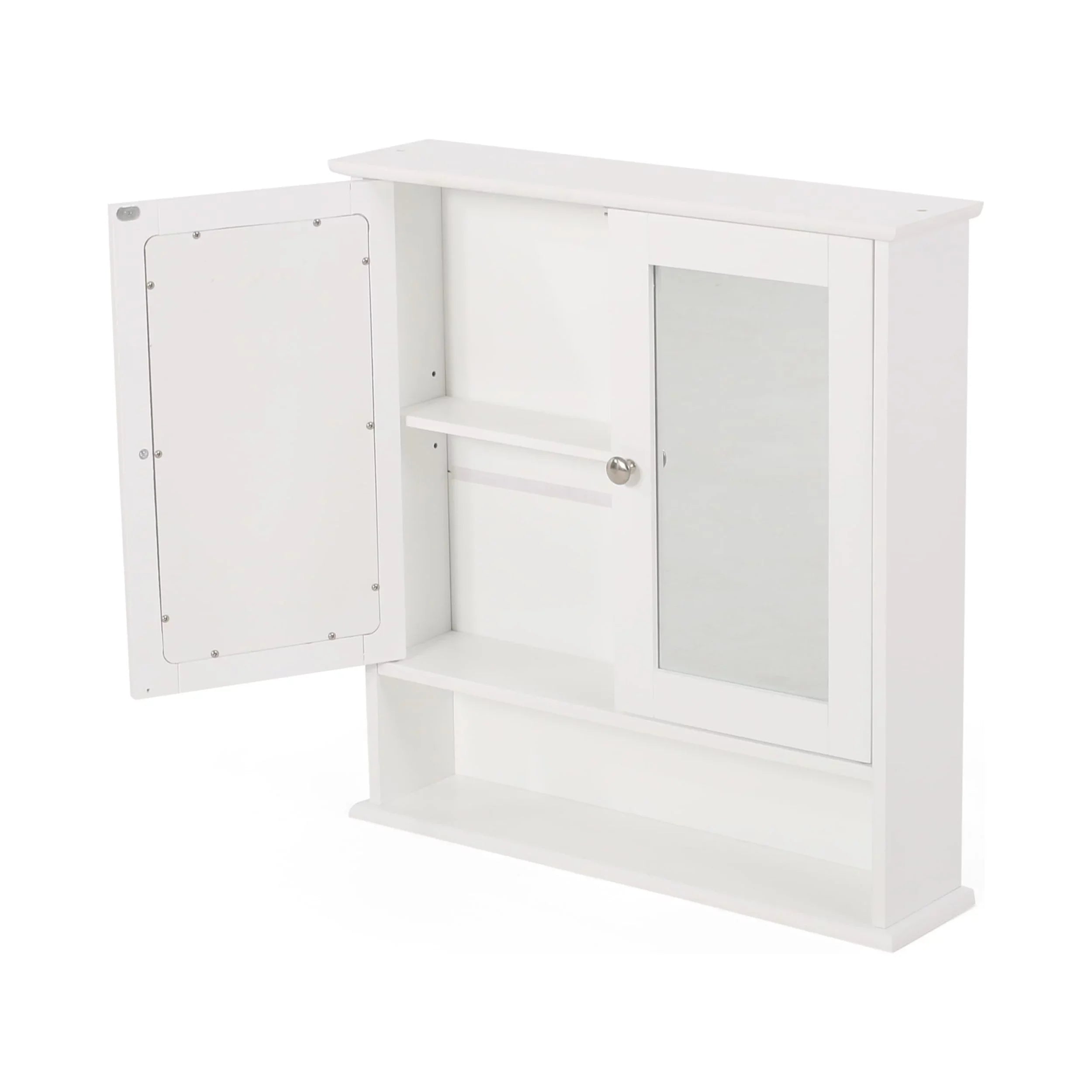 Matte Cabinet Mirrors, Blaze Door 2 Medicine Modern with White House Noble