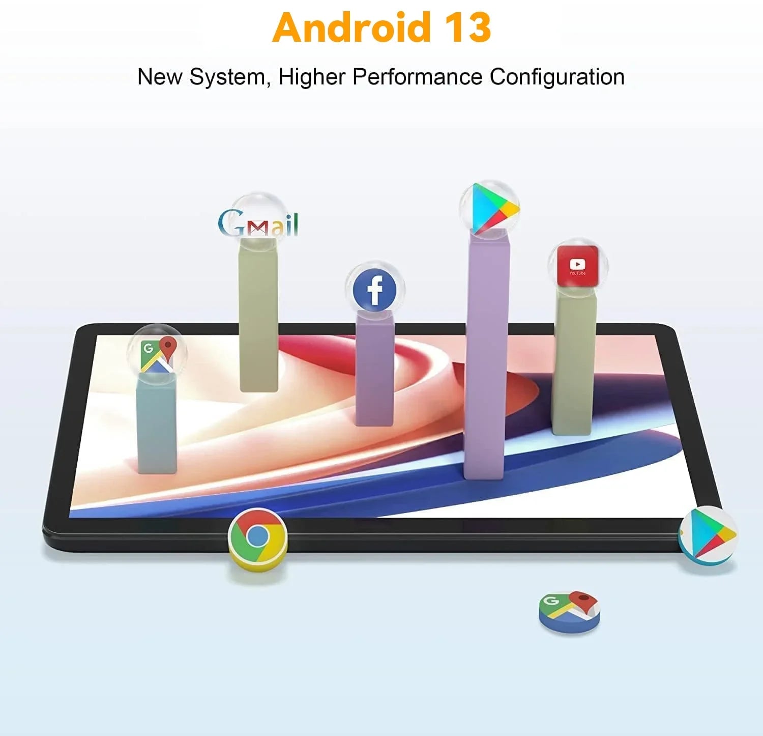 5MP HD 133, RAM 10in Android 64gb 2gb Screen Allwinner 800*1280 4-Core Tablet + 2MP ROM 13 SGIN IPS