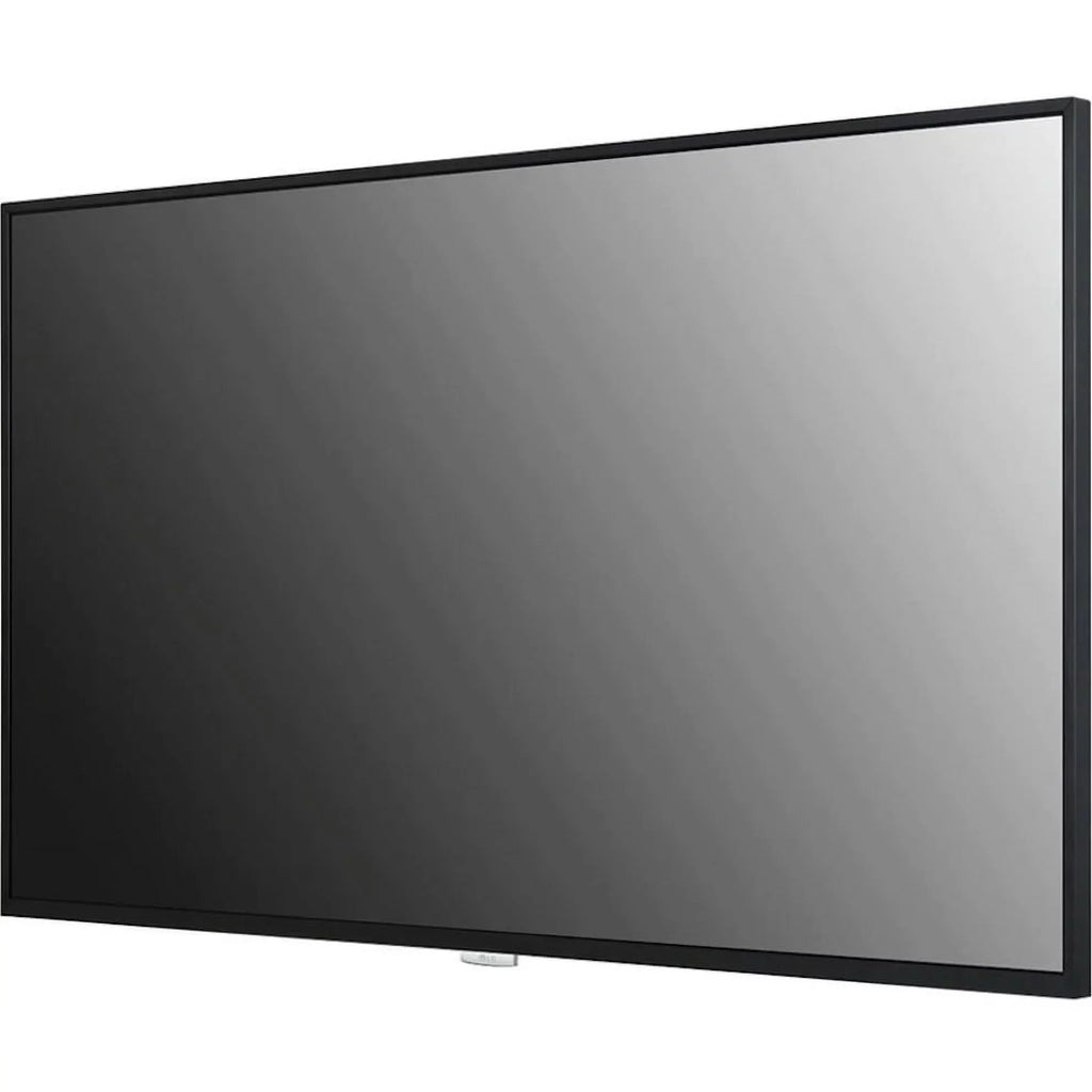 4K Display, LCD Signage Black Monitor 49\" LG Video