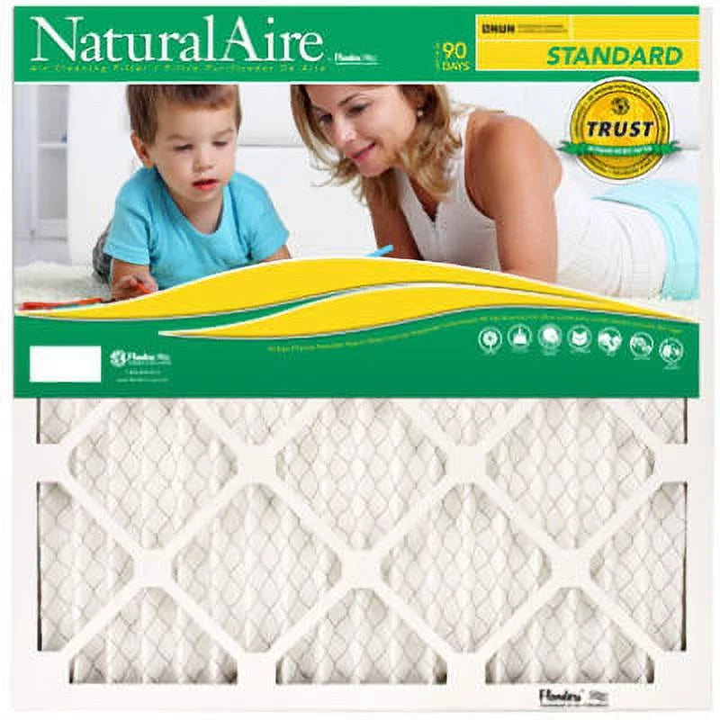 Each 14" 1" x Filter, 8 Air Merv 14" x Natural Standard Pleated