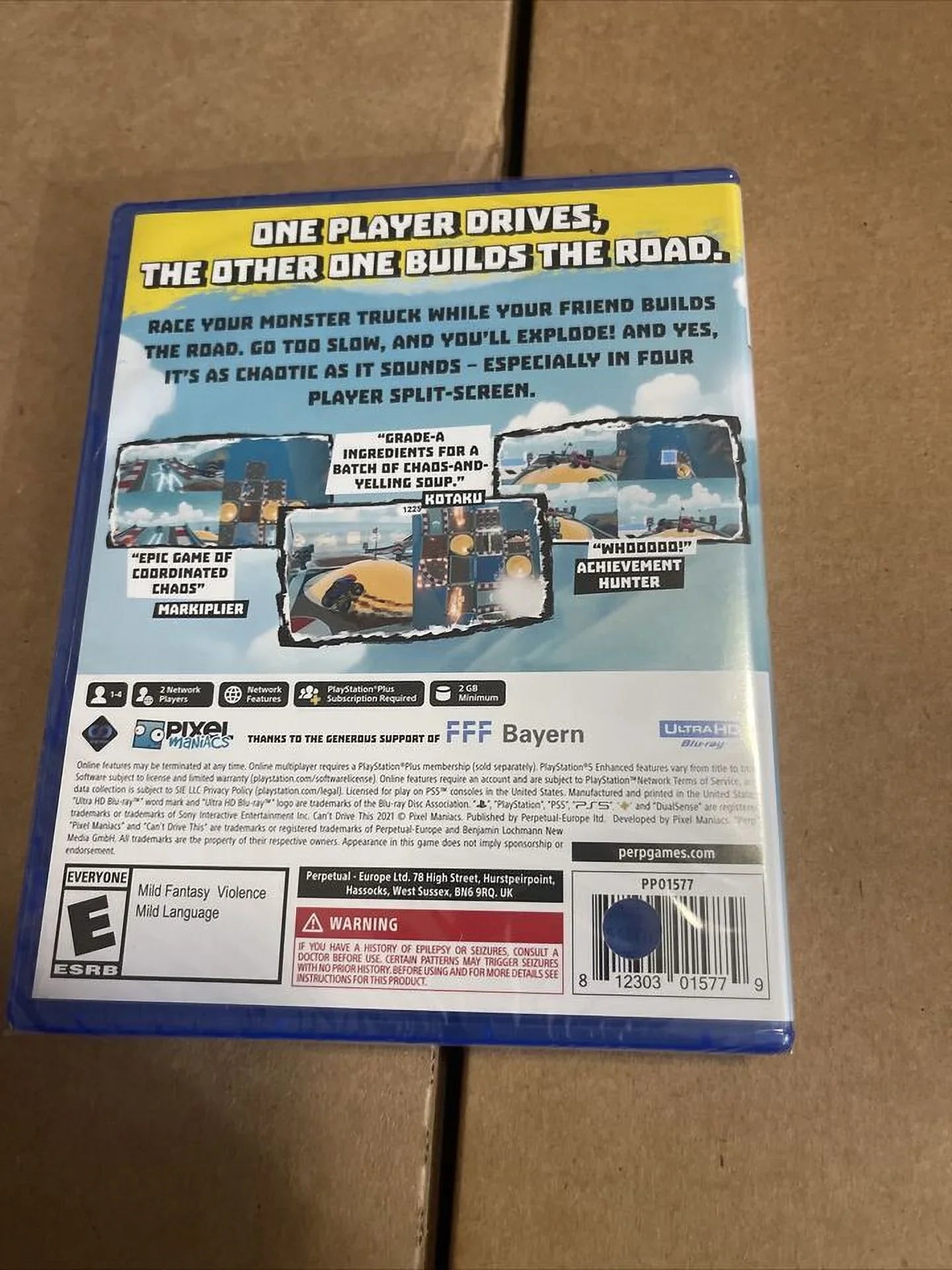 Can't PS5 Drive This -