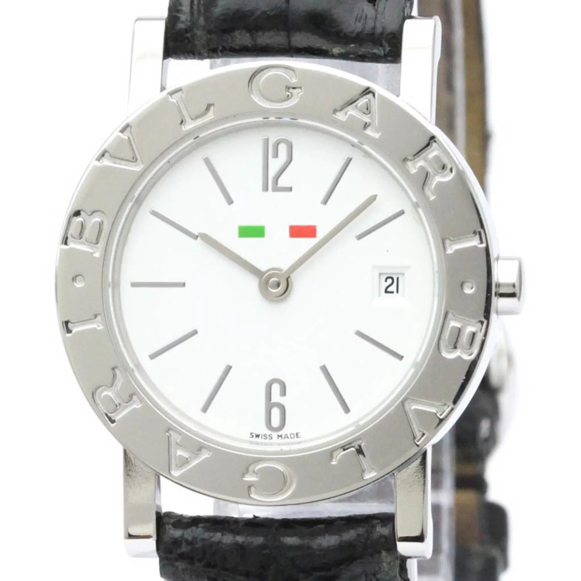 BF558550 Steel BVLGARI-BVLGARI (Good) Ladies BB26SL Pre-Owned Quartz Polished Watch BVLGARI