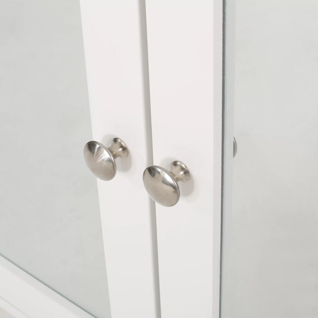 Matte Cabinet Mirrors, Blaze Door 2 Medicine Modern with White House Noble