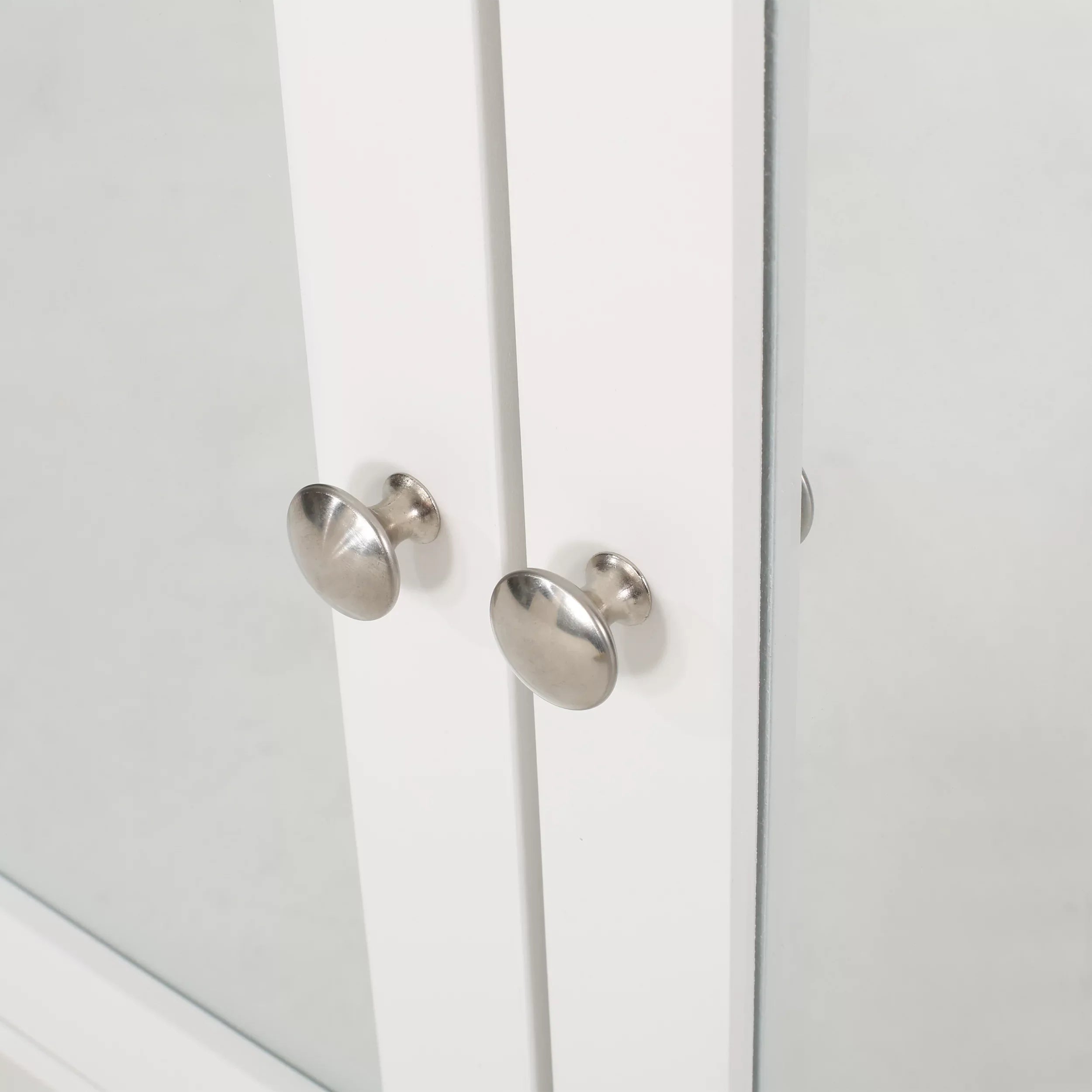 Matte Cabinet Mirrors, Blaze Door 2 Medicine Modern with White House Noble