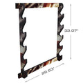 Americana Patriotic 38-4046 Display 5 Gun Creek Creations Rack Rush Storage Wall