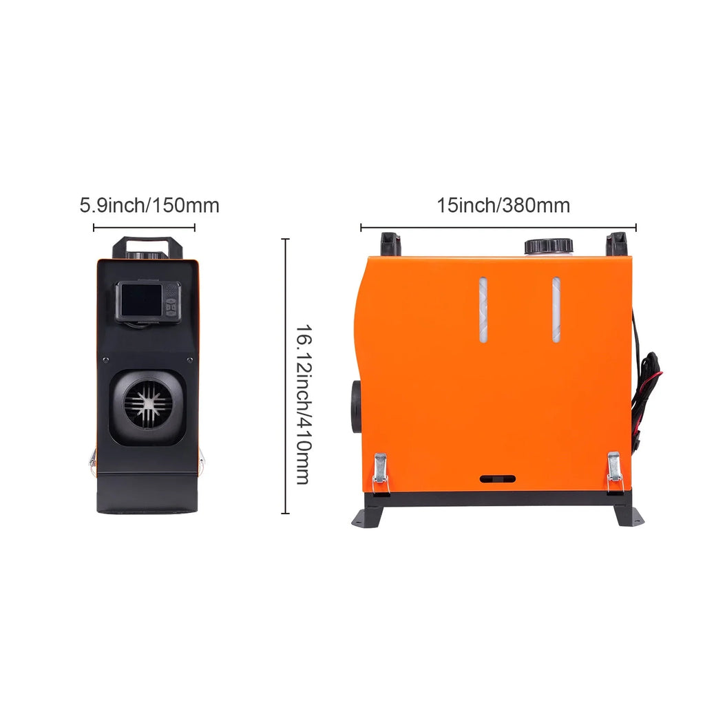 RV Heater Trailer KW Parking Diesel BENTISM 8 App and All-on-one Home Portable Bluetooth LCD, Camper with Control Heater, for Automatic Air Boat Adjustment, Altitude Remote Heater Van Diesel Control