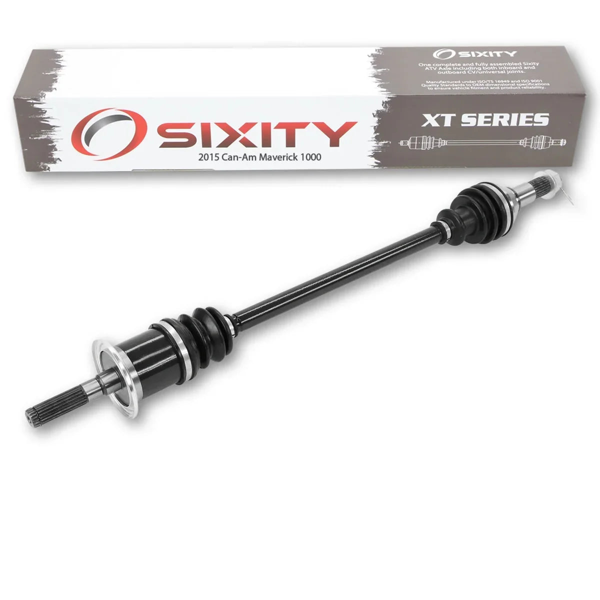 Front with Maverick 1000 - Sixity Right Axle compatible DPS 4X4 XDS XT Can-Am 2015
