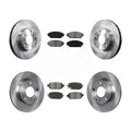 CX-3 Rear Pads K8S-103128 And Brake Disc 2019-2021 Front FWD Rotors For Auto - Kit Semi-Metallic Transit Mazda