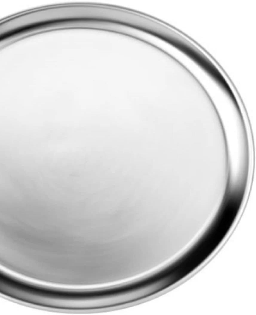 Tray Pizza Pizzeria Round for 3 Wide 17” Restaurants Pizza Tray TrueCraftware- Home of Aluminum Baking Round Tray Baking Pizza Kitchen Rim- Pan & Pan Tray Bakeware Set