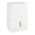 3-Speed Controls (Refurbished) Digital Restored QDHR50LZ Dehumidifier, 50-Pint White Portable Haier LED