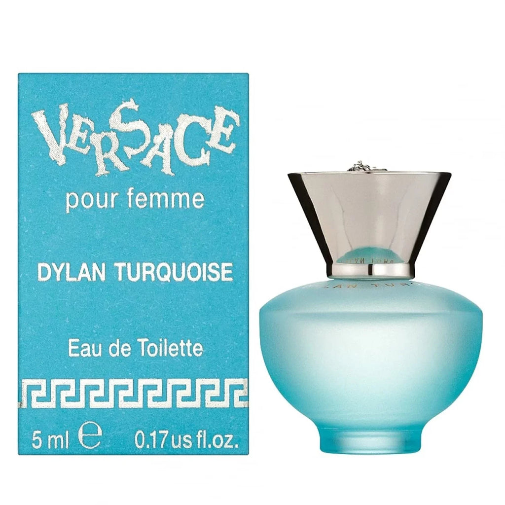3PK Men Kit 5ml Versace Blue Dylan Eros - Dylan EDT, EDT, Turquoise Femme