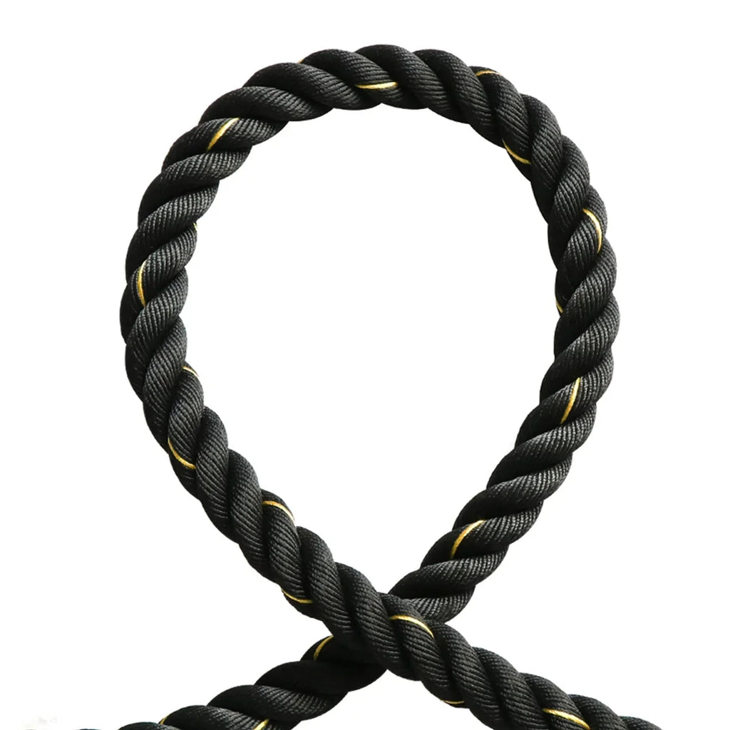 Diameter Protective Poly 1.5 Dacron Sleeve and in Wall Length, Mount Training Battle 30 with Rope ft Rope